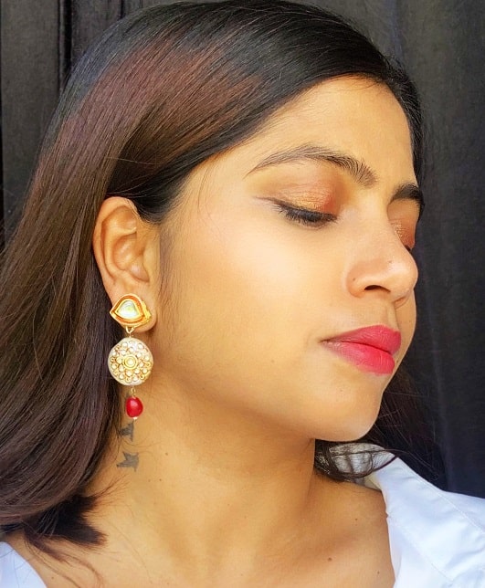 Pearl Red Paing Dangler