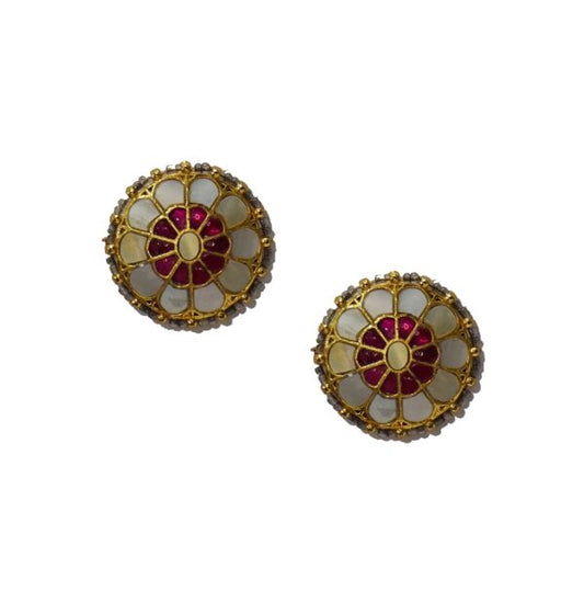 Alankar Mother Of Pearl Studs