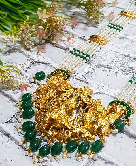Temple Ganeshji Bridal Necklace