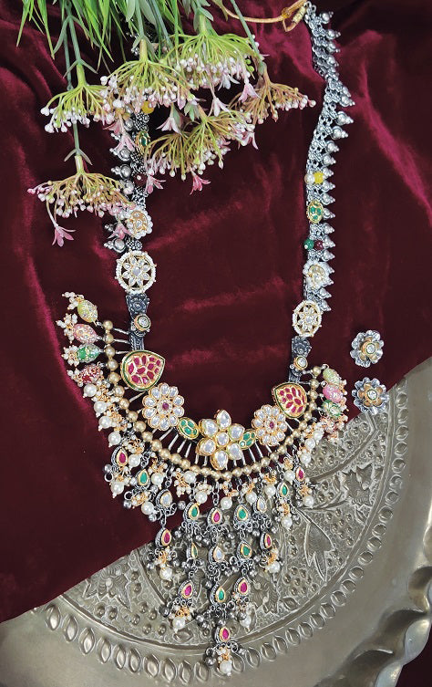 Alankar Tribal Long Necklace Set