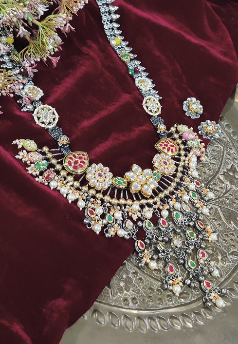 Alankar Tribal Long Necklace Set