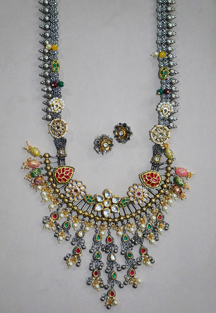Alankar Tribal Long Necklace Set
