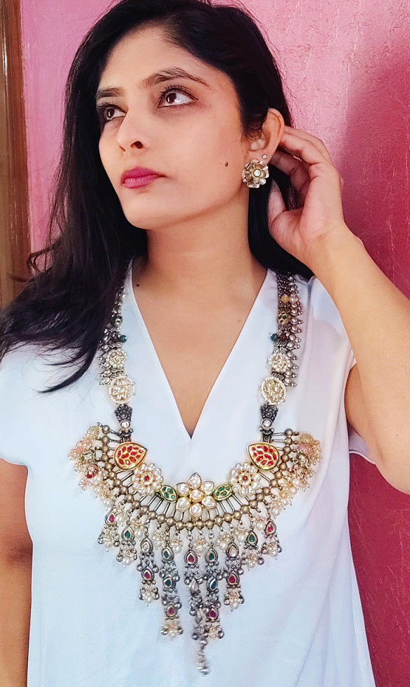 Alankar Tribal Long Necklace Set