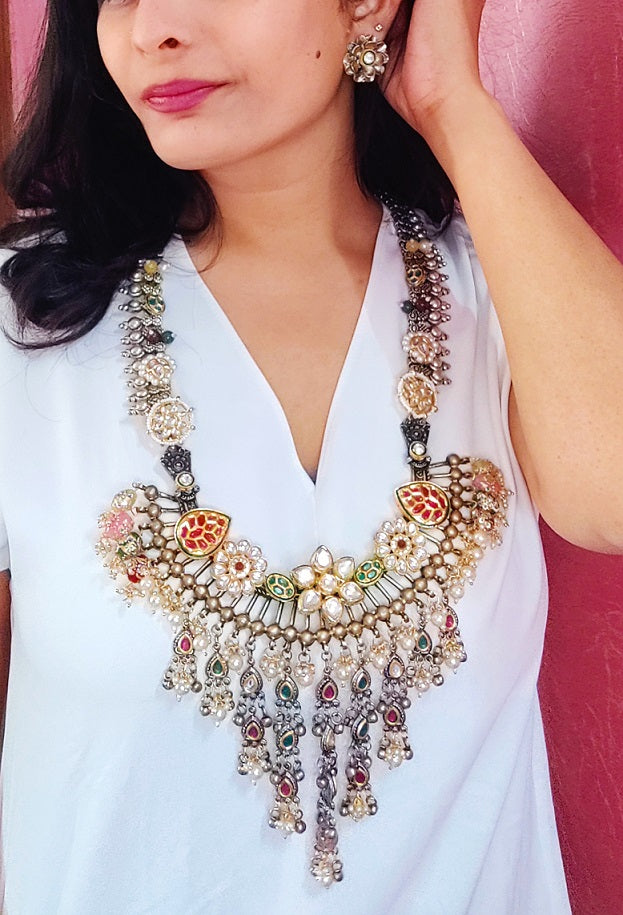 Alankar Tribal Long Necklace Set