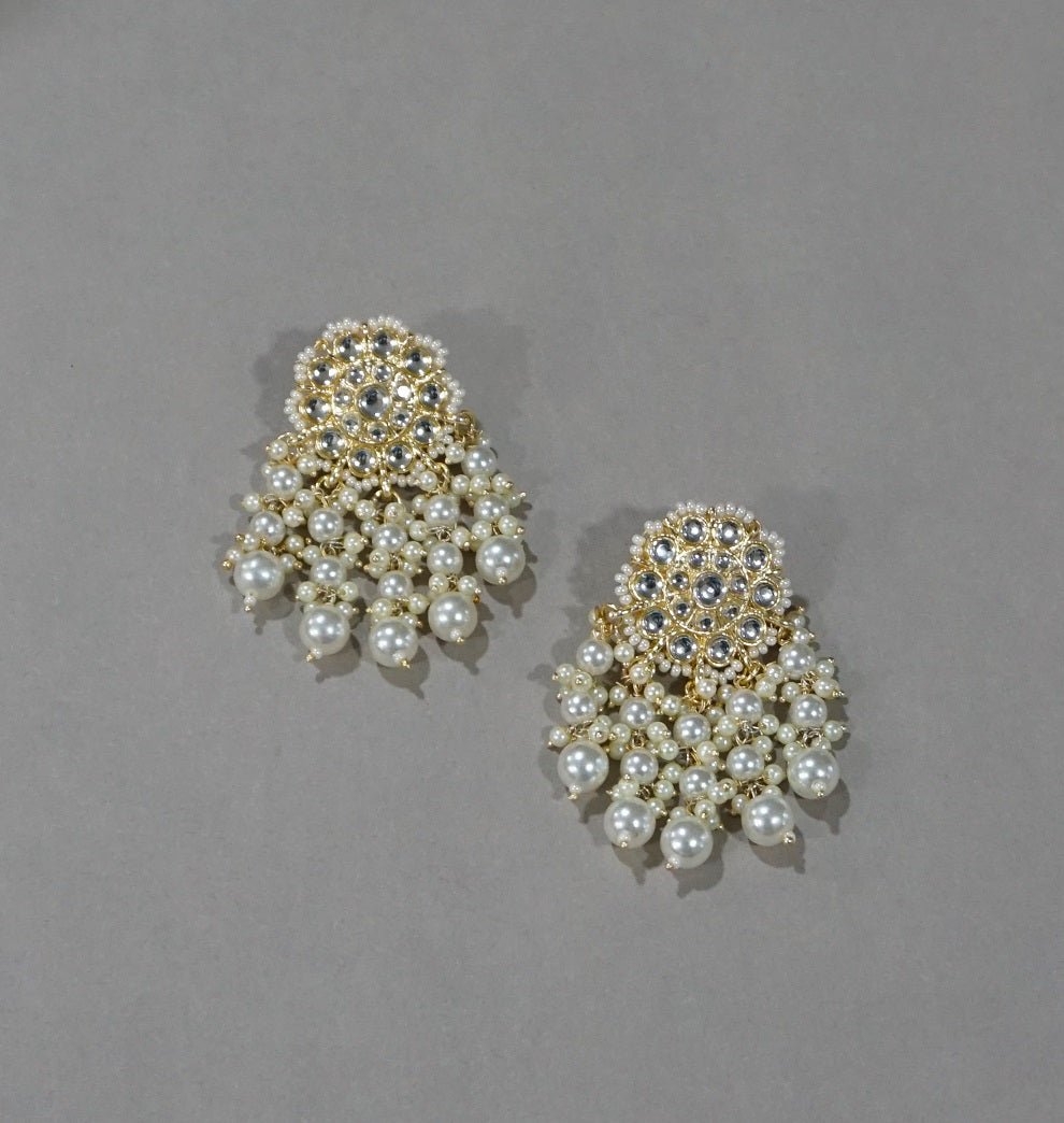 Alankar Kundan Stud Earring