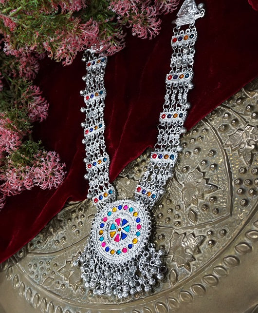 Alankar Tribal Round Necklace