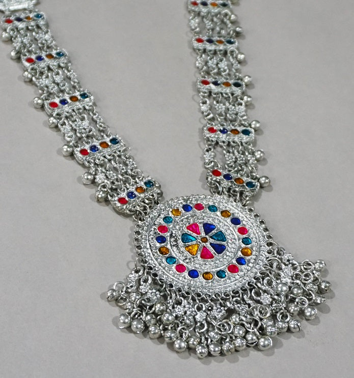 Alankar Tribal Round Necklace