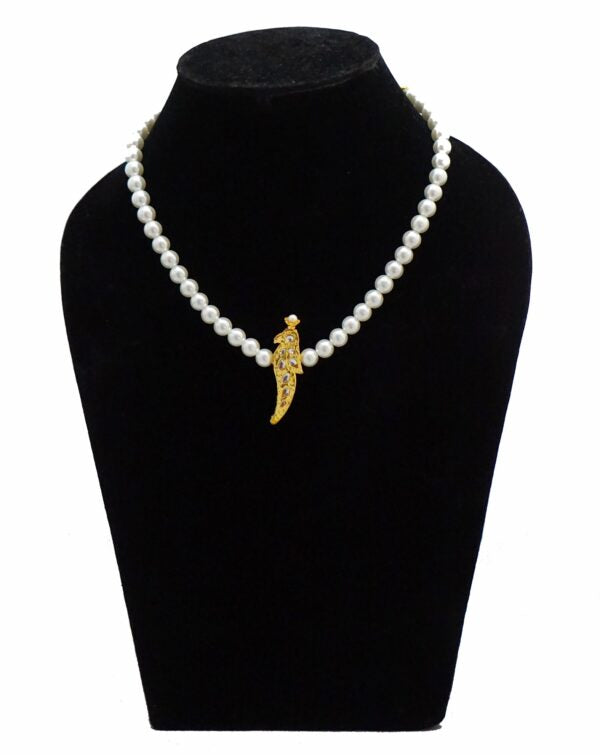 Alankar Peacock Pearl Necklace