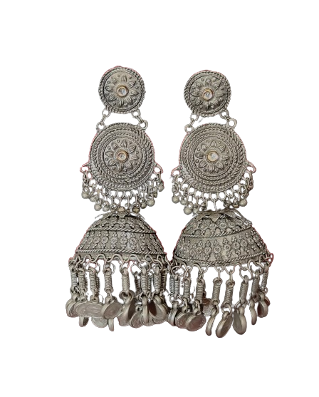 Alankar Layered Tribal Jhumka