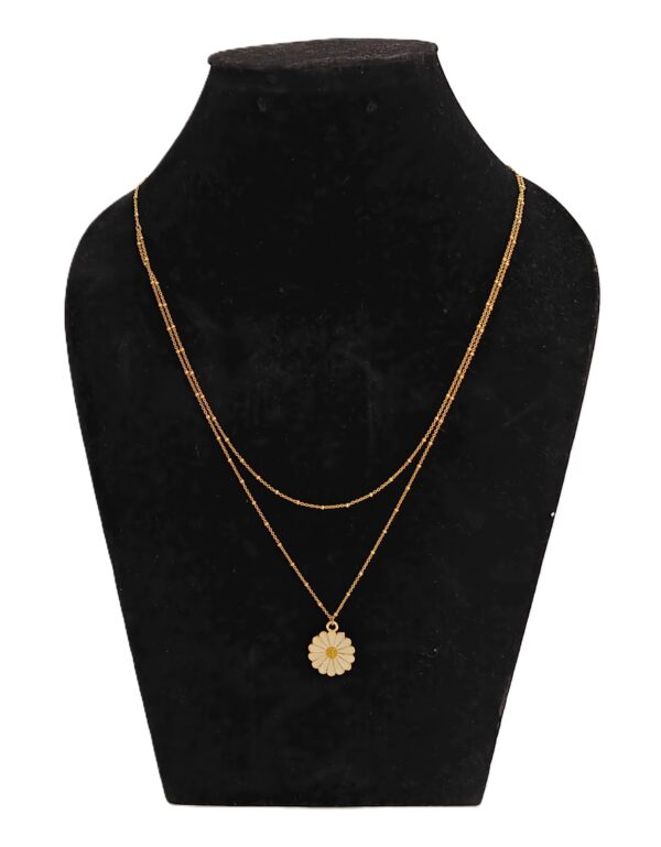 Alankar Chain Floral Pendant