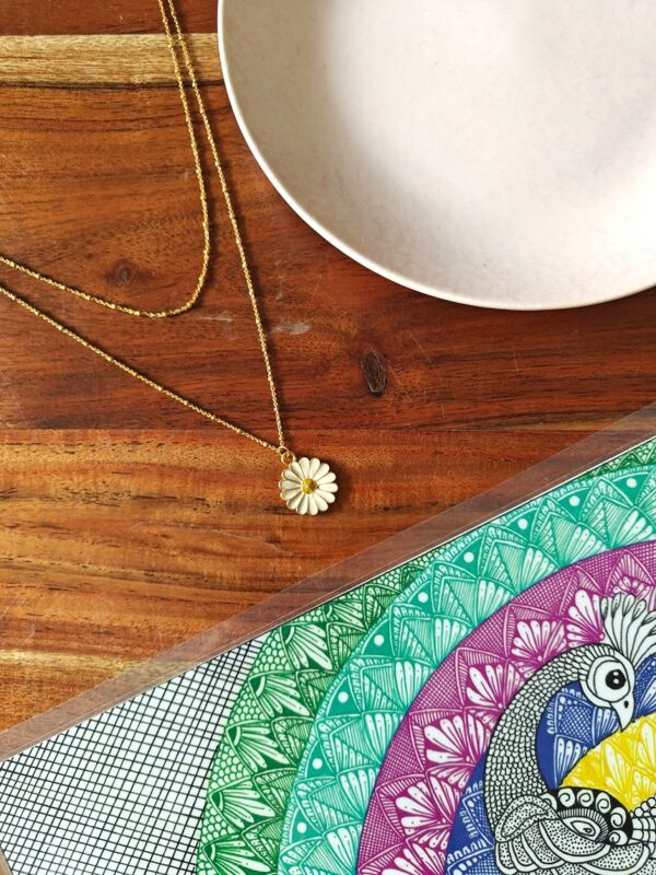 Alankar Chain Floral Pendant