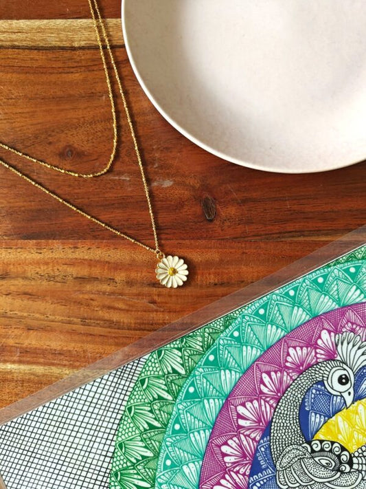 Alankar Chain Floral Pendant