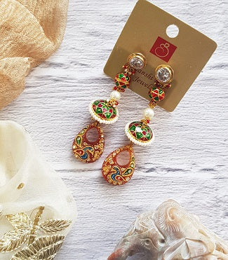 Red Painted Dangler