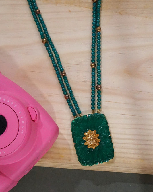 Gold Flower Necklace