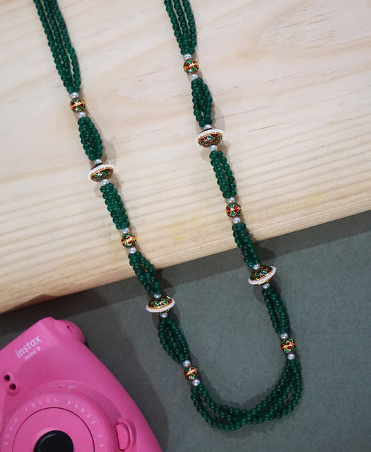 Green Bead Necklace