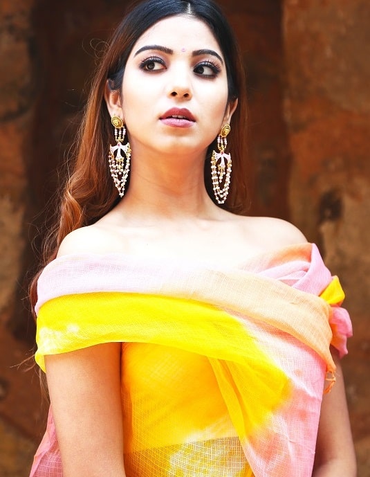 Pink Tassel Earrings