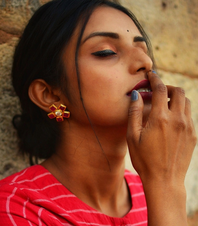 Petal Flower Stud