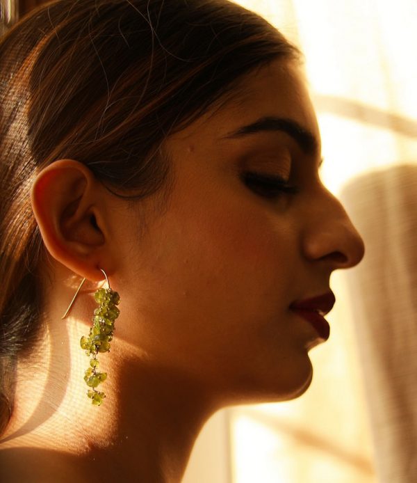 Aventurine Green Drop Dangler