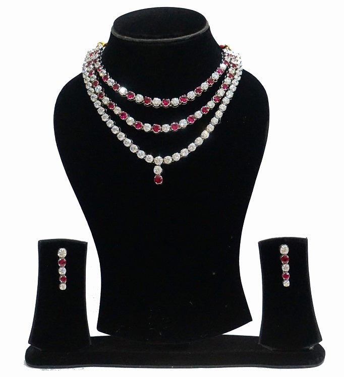 Silver Layered Necklace