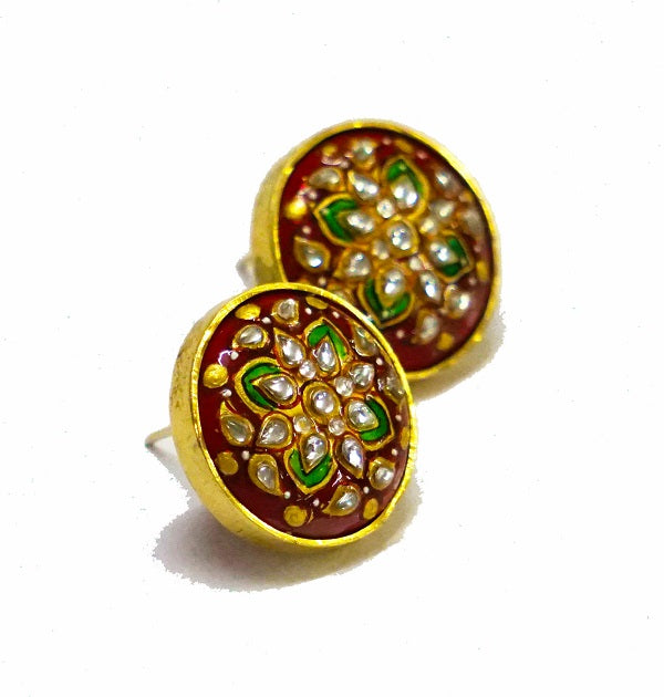 Coral Round Stud