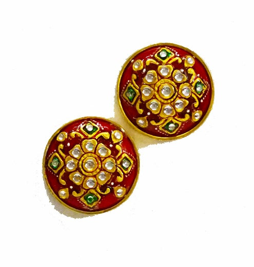 Coral Round Stud