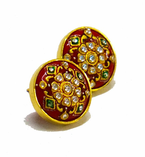 Coral Round Stud