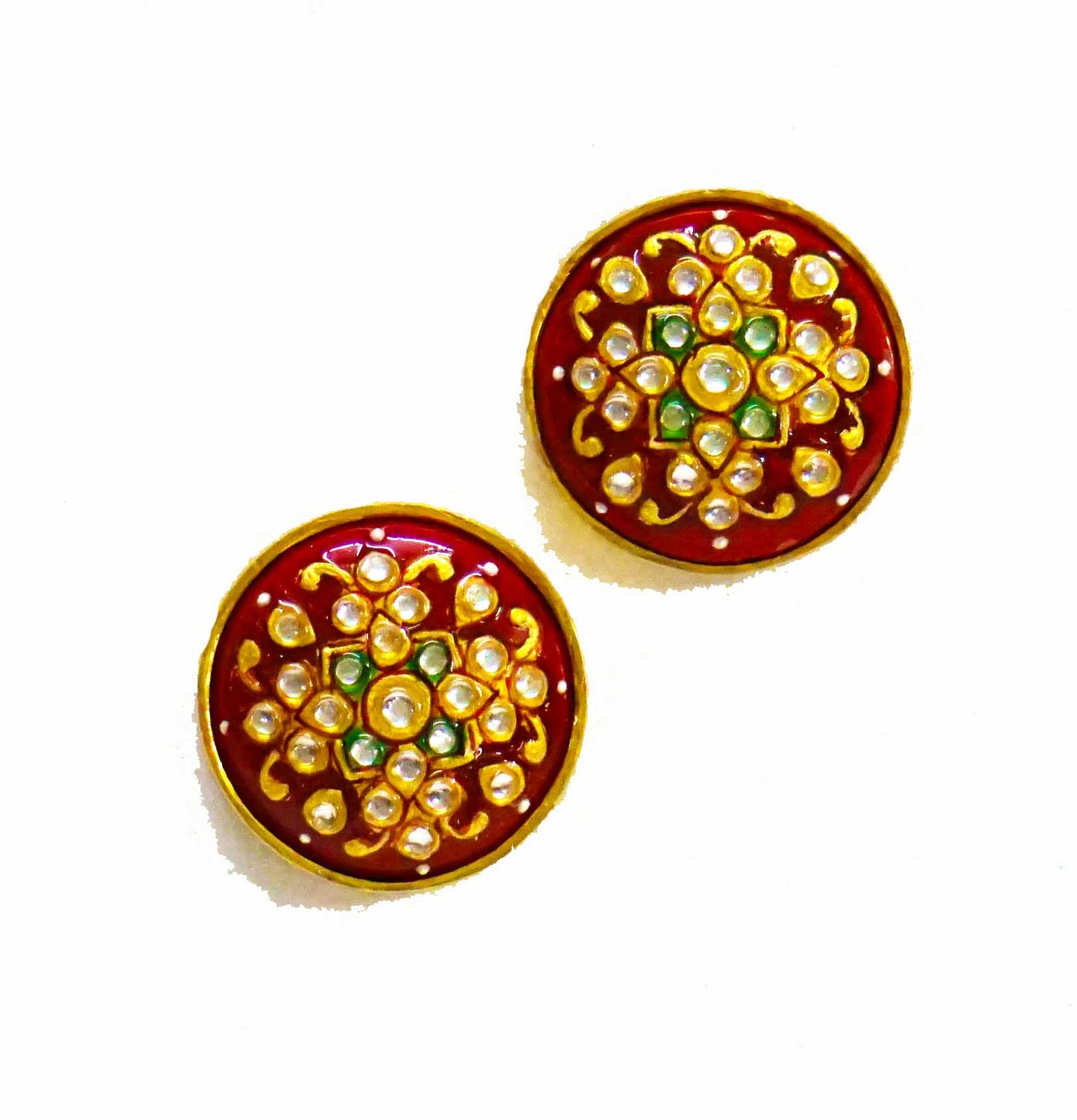 Coral Round Stud