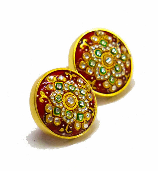 Coral Round Stud