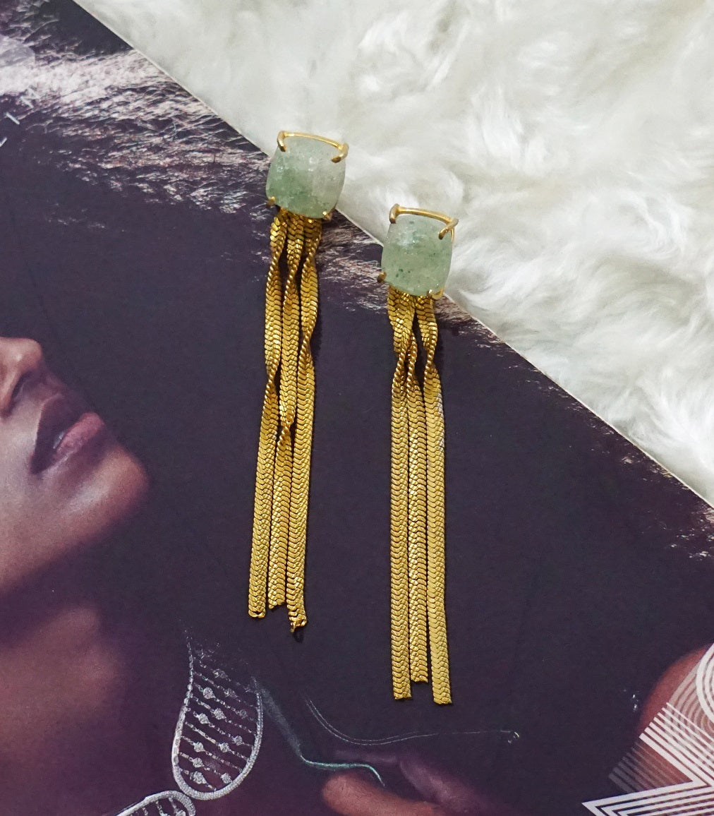 Druzy Chain Dangler