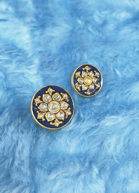 Blue Classic Buttons
