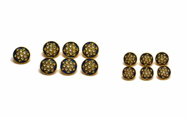 Blue Classic Buttons