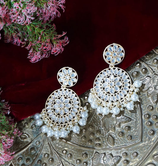 Alankar Round Chandbali Earring
