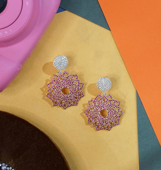 Flower Top Earings