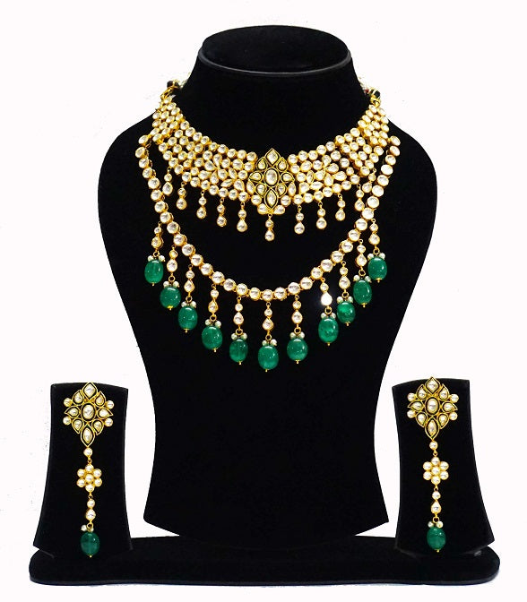 Green Line Bridal Set