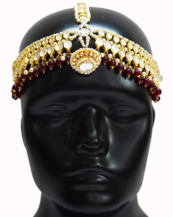 Red Bridal Maathapatti