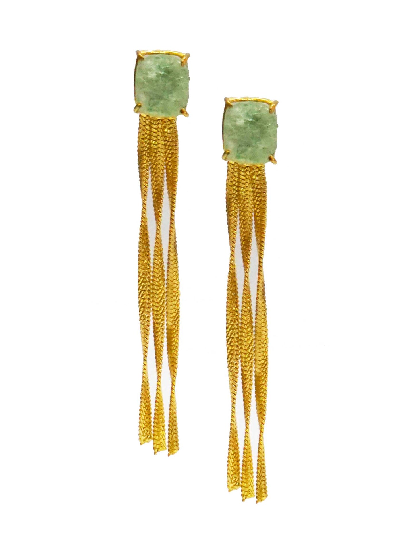 Druzy Chain Dangler