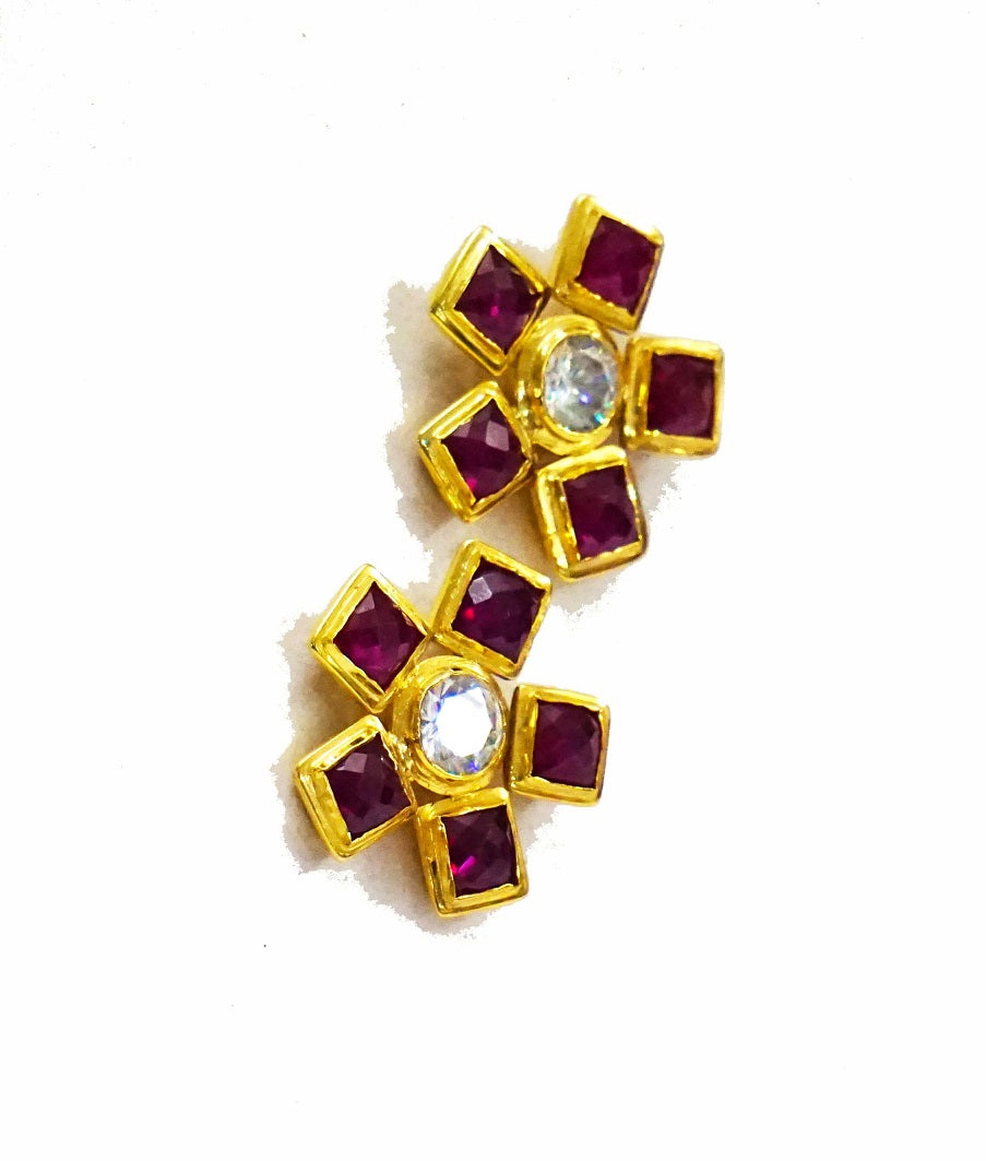 Petal Flower Stud