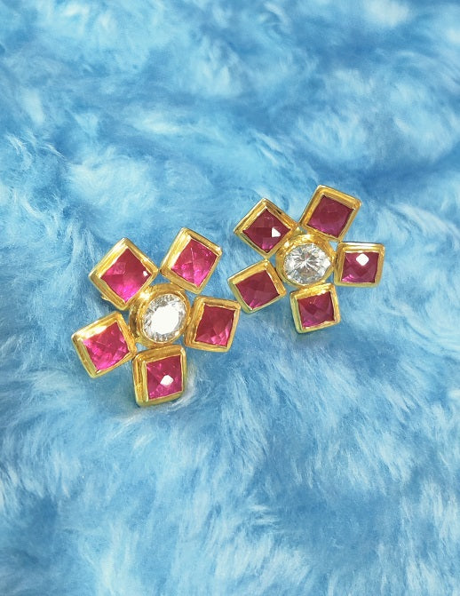 Petal Flower Stud