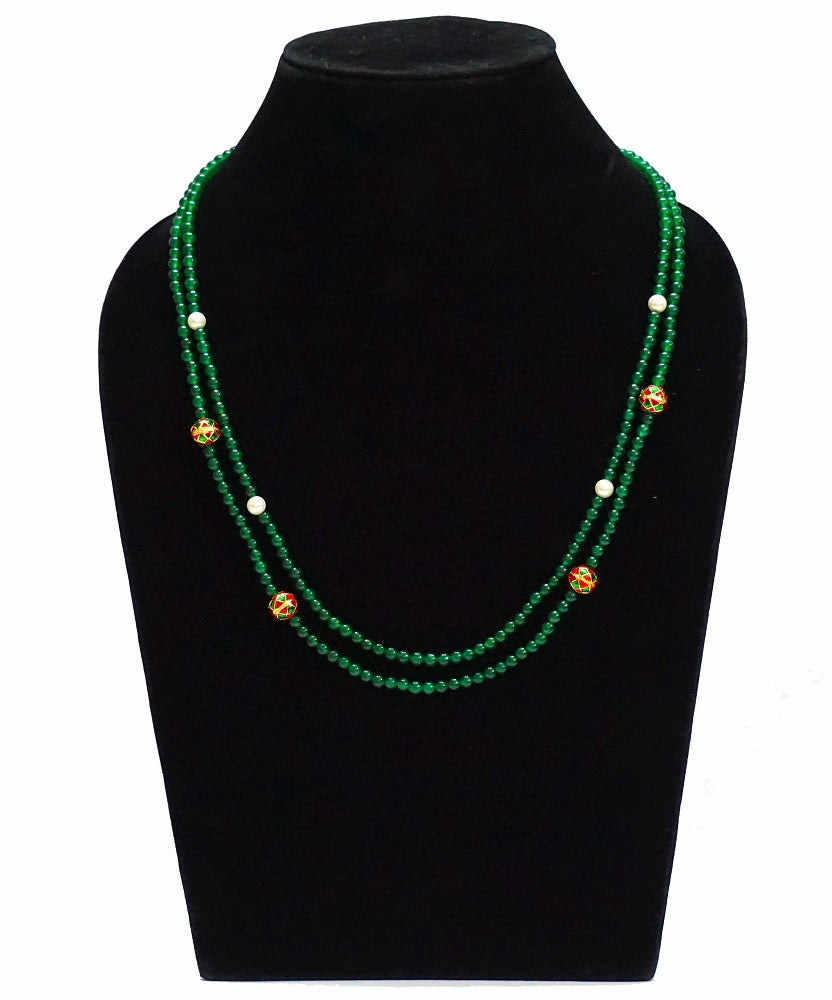 Green Bead Necklace