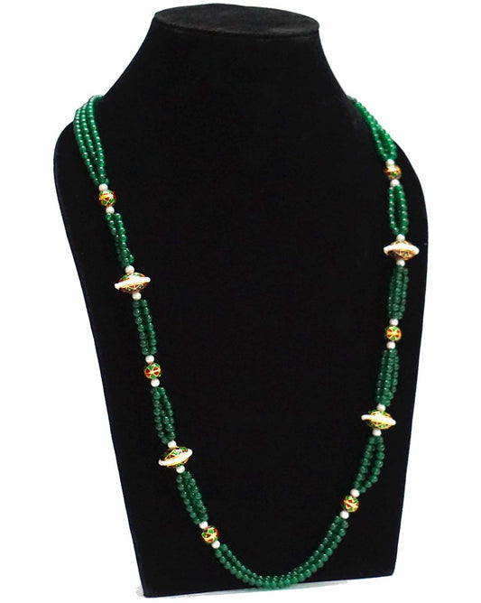 Green Bead Necklace