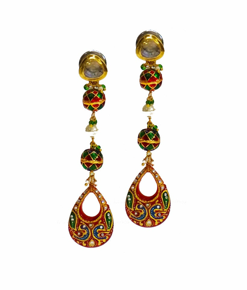 Red Painted Dangler