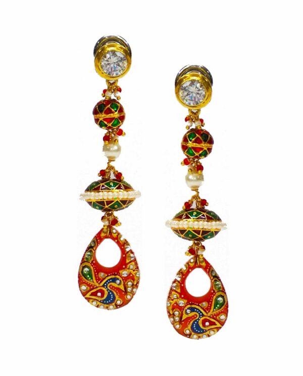 Red Painted Dangler