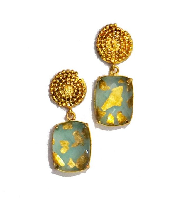 Lapiz Lazuli Rava Dangler