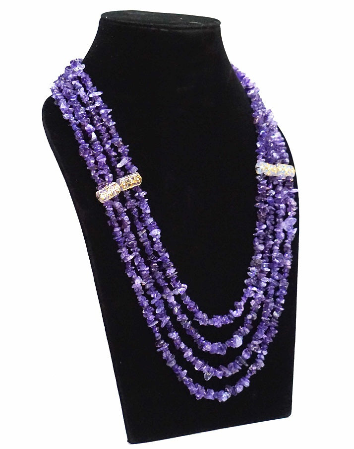 Amethyst Layered Necklace