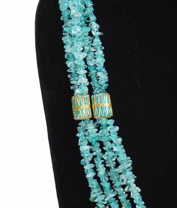 Aquamarine Layered Necklace