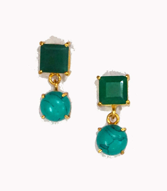 Turquoise Green Dangler