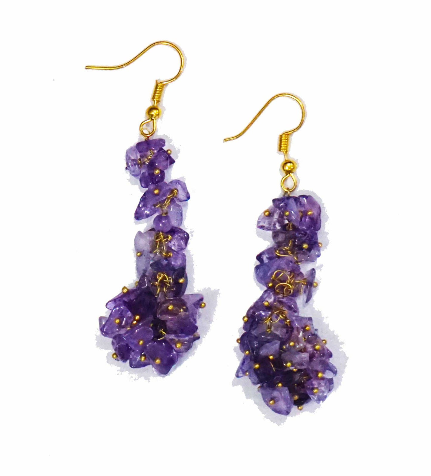 Amethyst Cluster Dangler