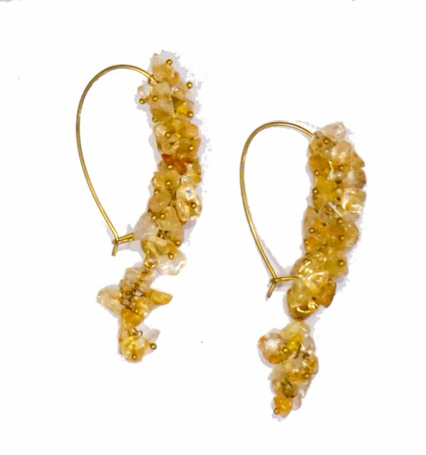 Amber Drop Dangler