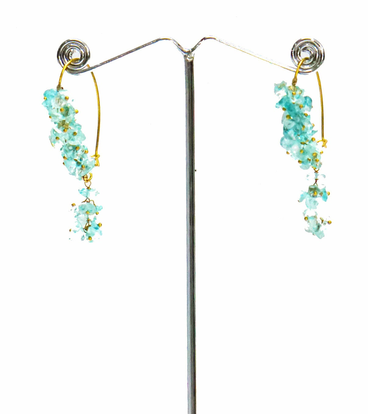 Aquamarine Drop Dangler