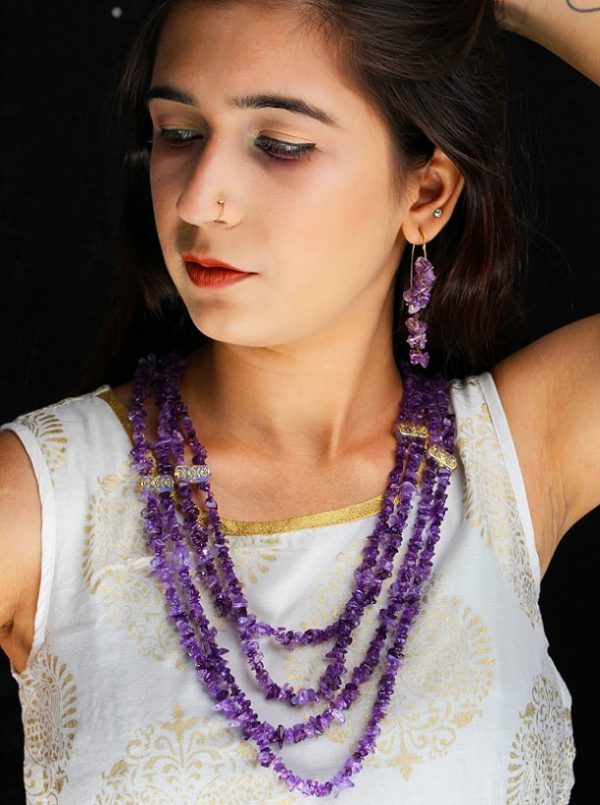 Amethyst Layered Necklace